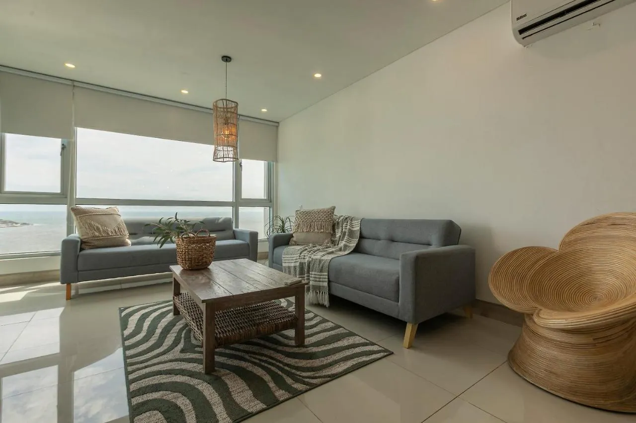 1 Habt - 2 Banos Cartagena Palmetto Sunset El Laguito Apartment